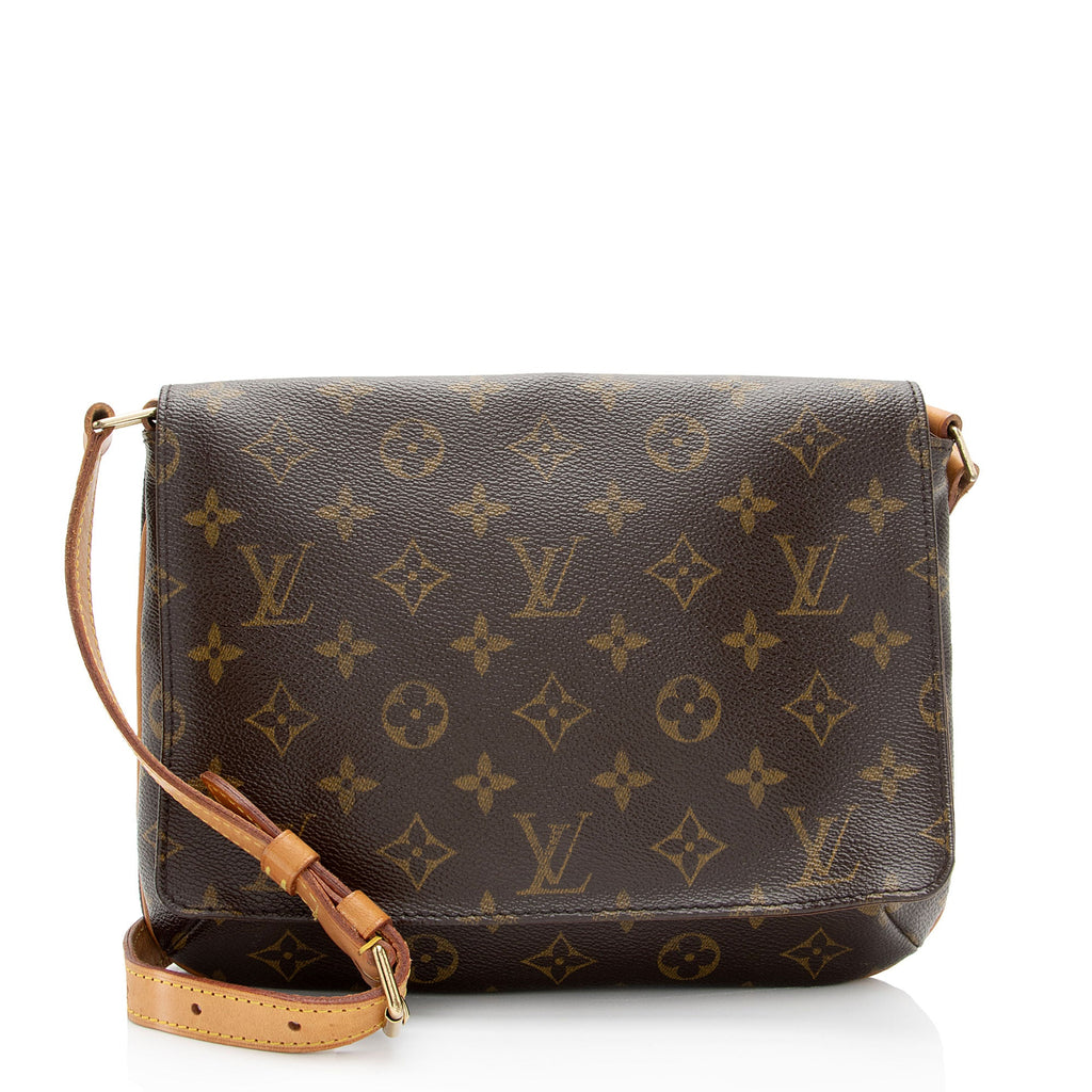 Louis Vuitton Vintage Monogram Canvas Musette Tango Shoulder Bag (SHF-oOBz9o)