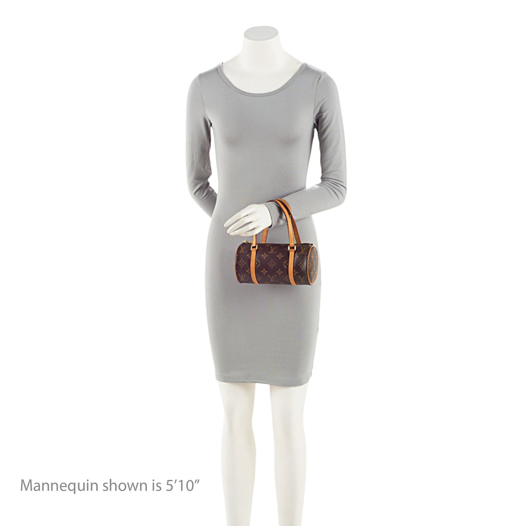 Louis Vuitton Vintage Monogram Canvas Papillon 19 Satchel