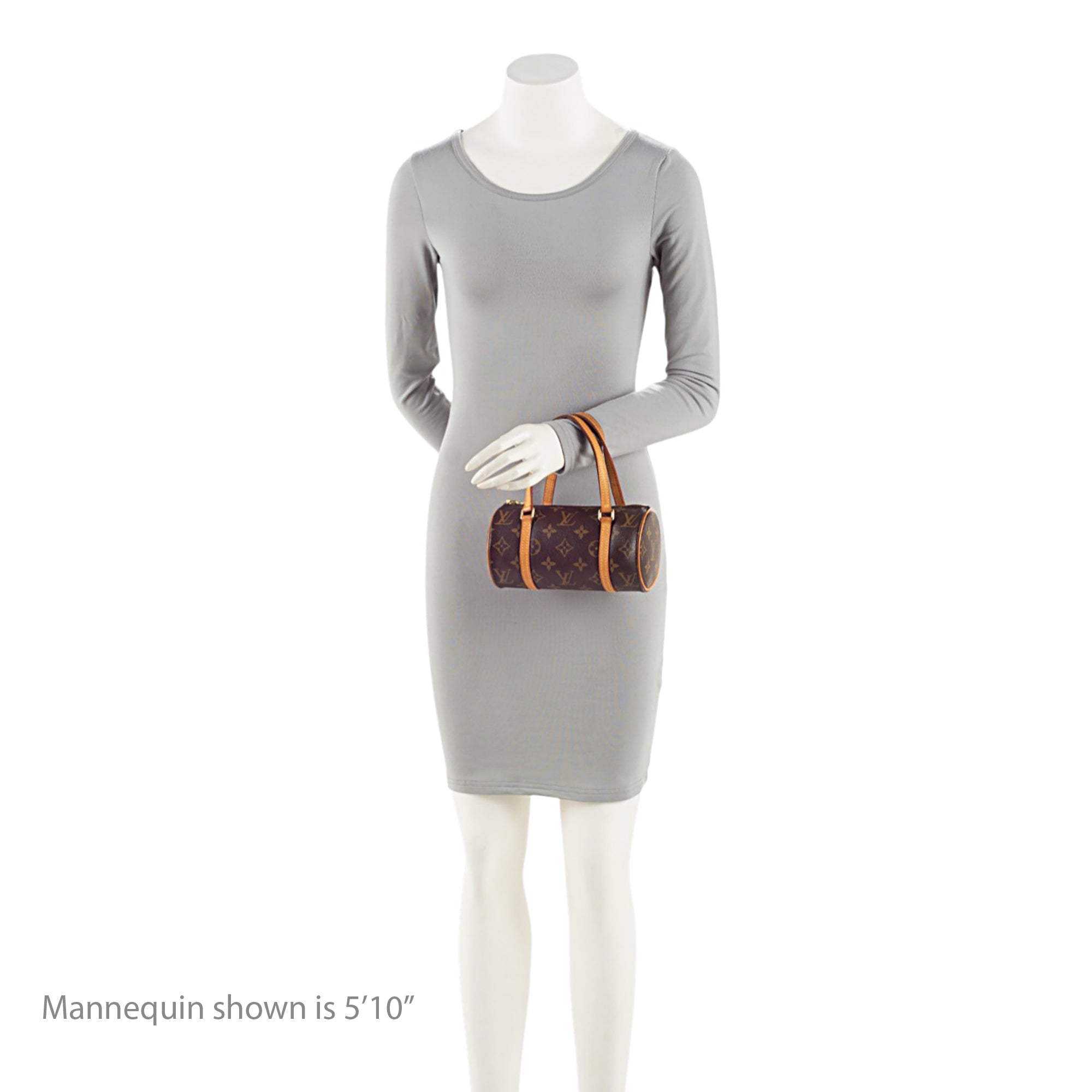 Louis Vuitton Vintage Monogram Canvas Papillon 19 Satchel