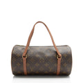 Louis Vuitton Vintage Monogram Canvas Papillon 26 Satchel