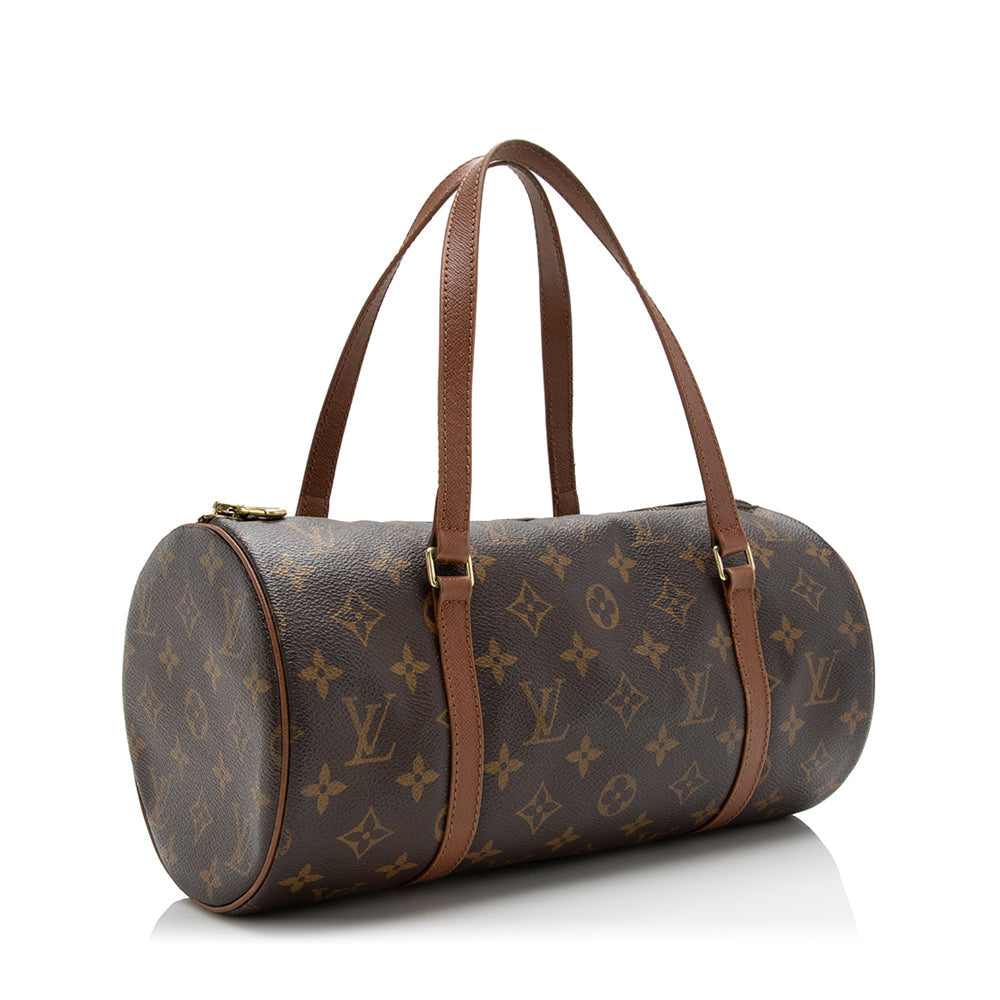 Louis Vuitton Vintage Monogram Canvas Papillon 30 Satchel - FINAL SALE (SHF-17241)