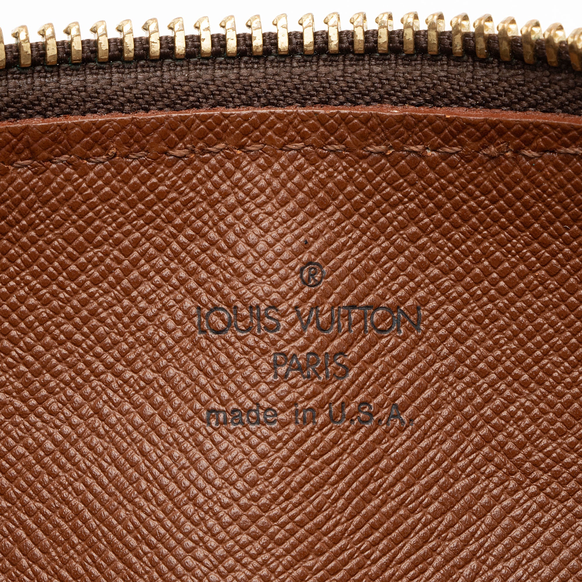 Louis Vuitton Vintage Monogram Canvas Papillon 30 Satchel