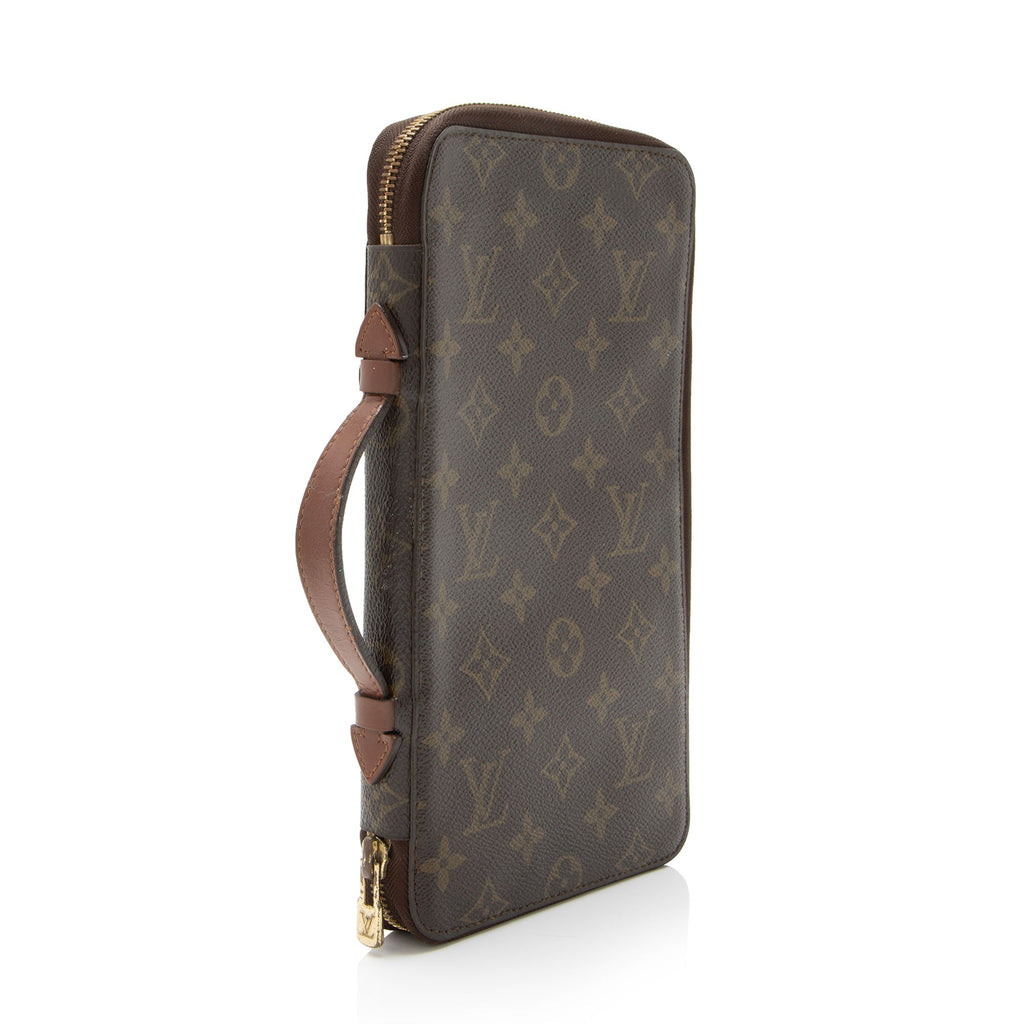 Louis Vuitton Vintage Monogram Canvas Poche Escapade Organizer Wallet