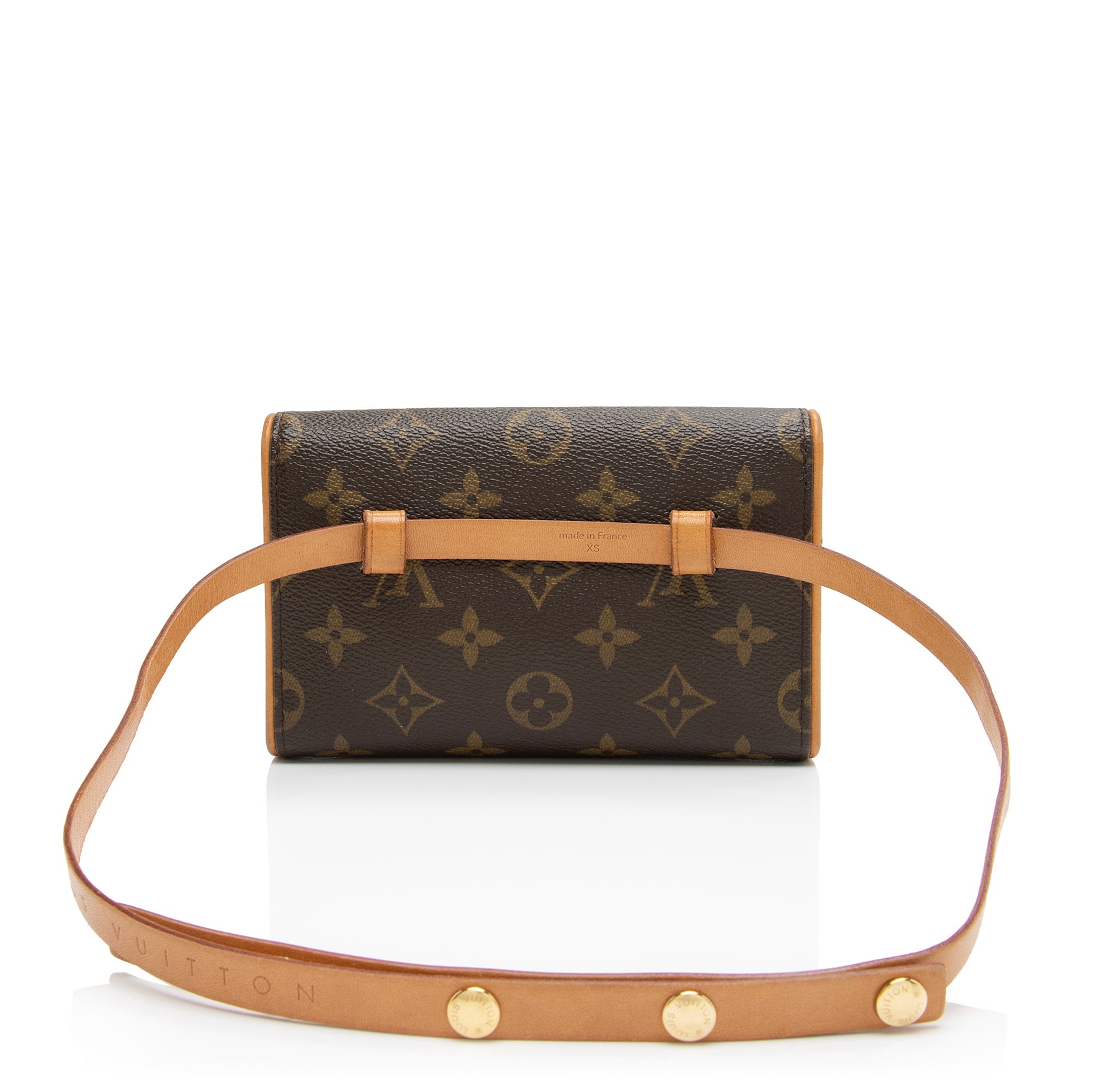 Louis Vuitton Monogram Canvas Pochette Florentine Small Belt Bag (SHF-qZUZA3)