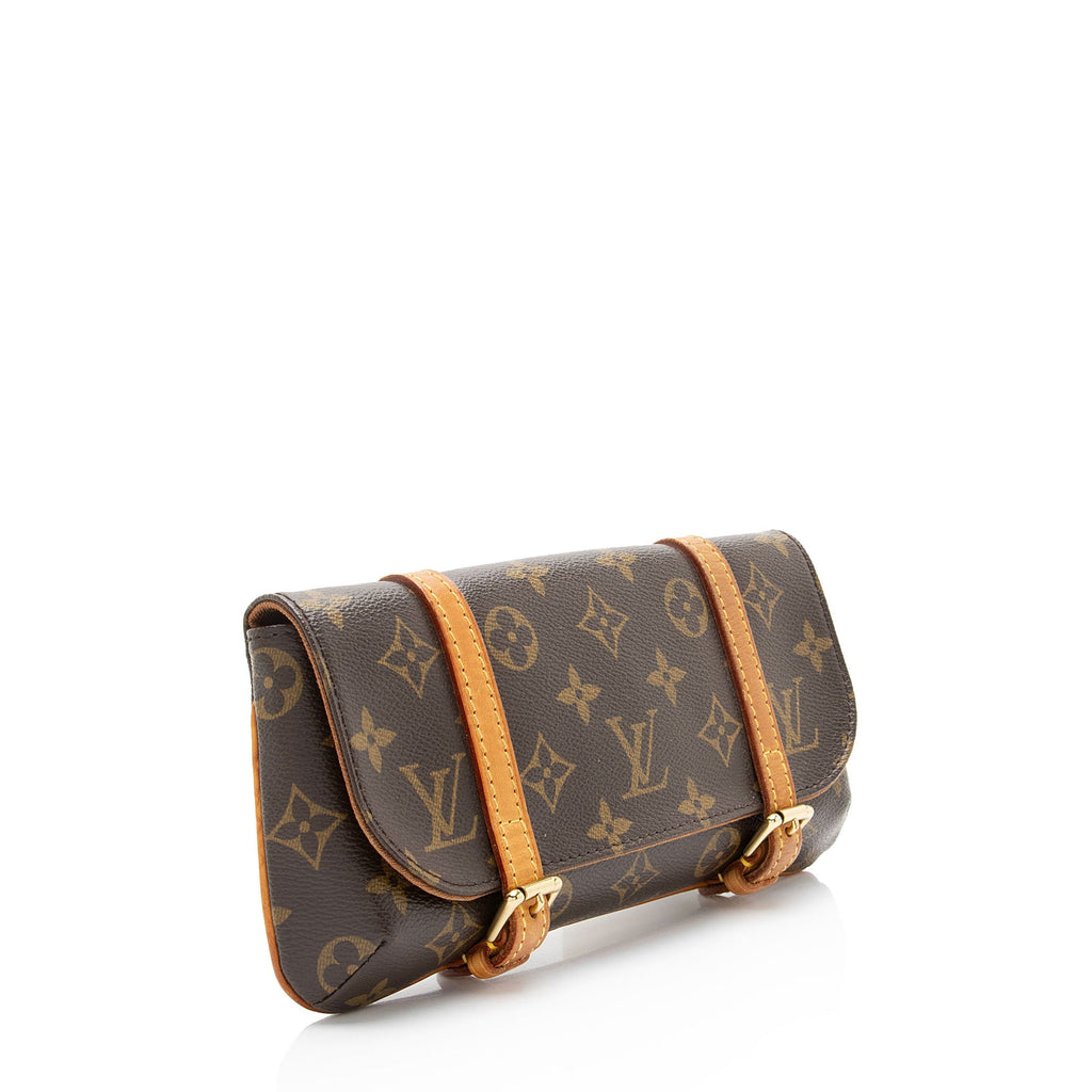Louis Vuitton Vintage Monogram Canvas Pochette Marelle Clutch