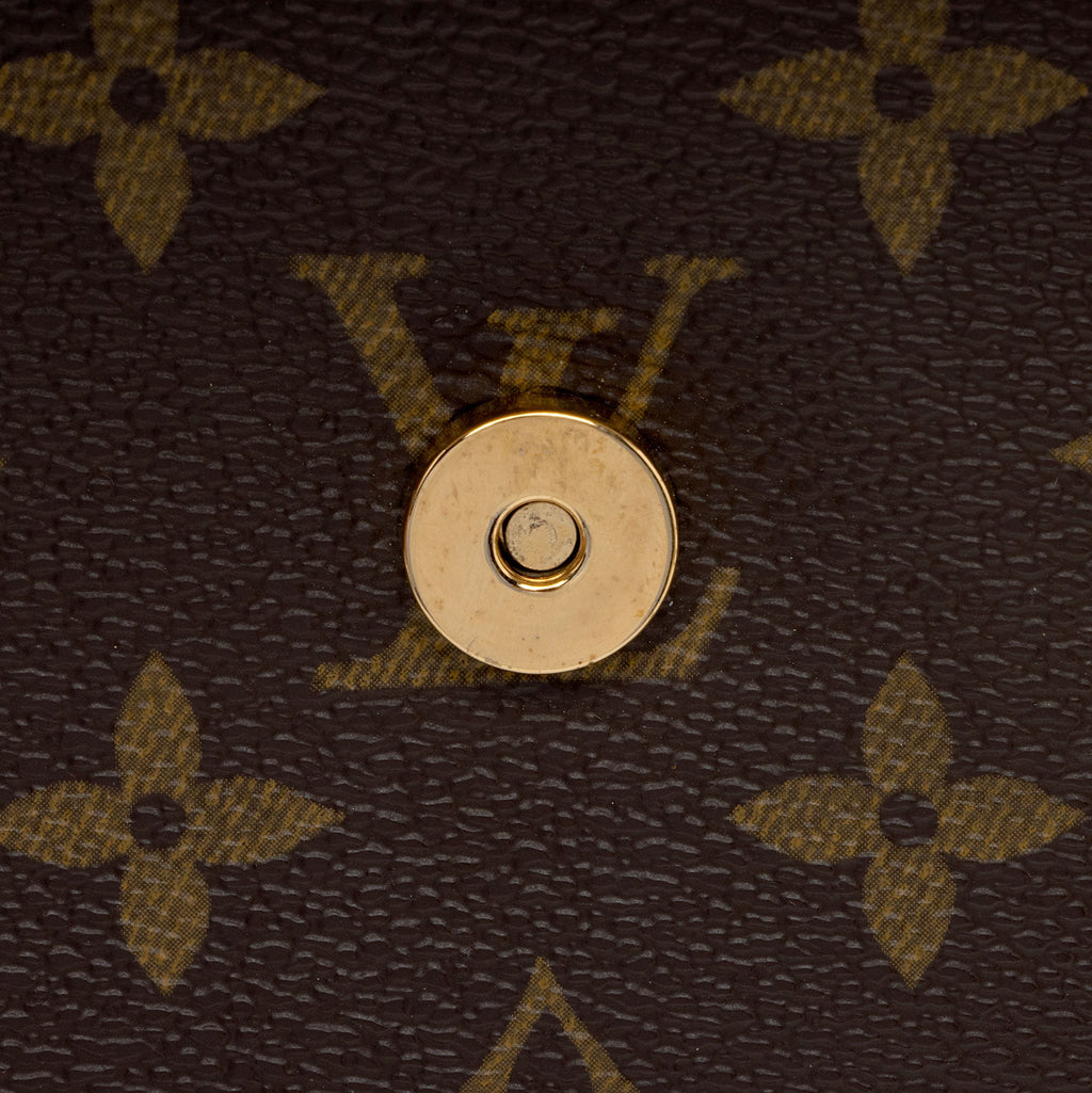 Louis Vuitton Vintage Monogram Canvas Pochette Twin GM Shoulder Bag (SHF-to1955)
