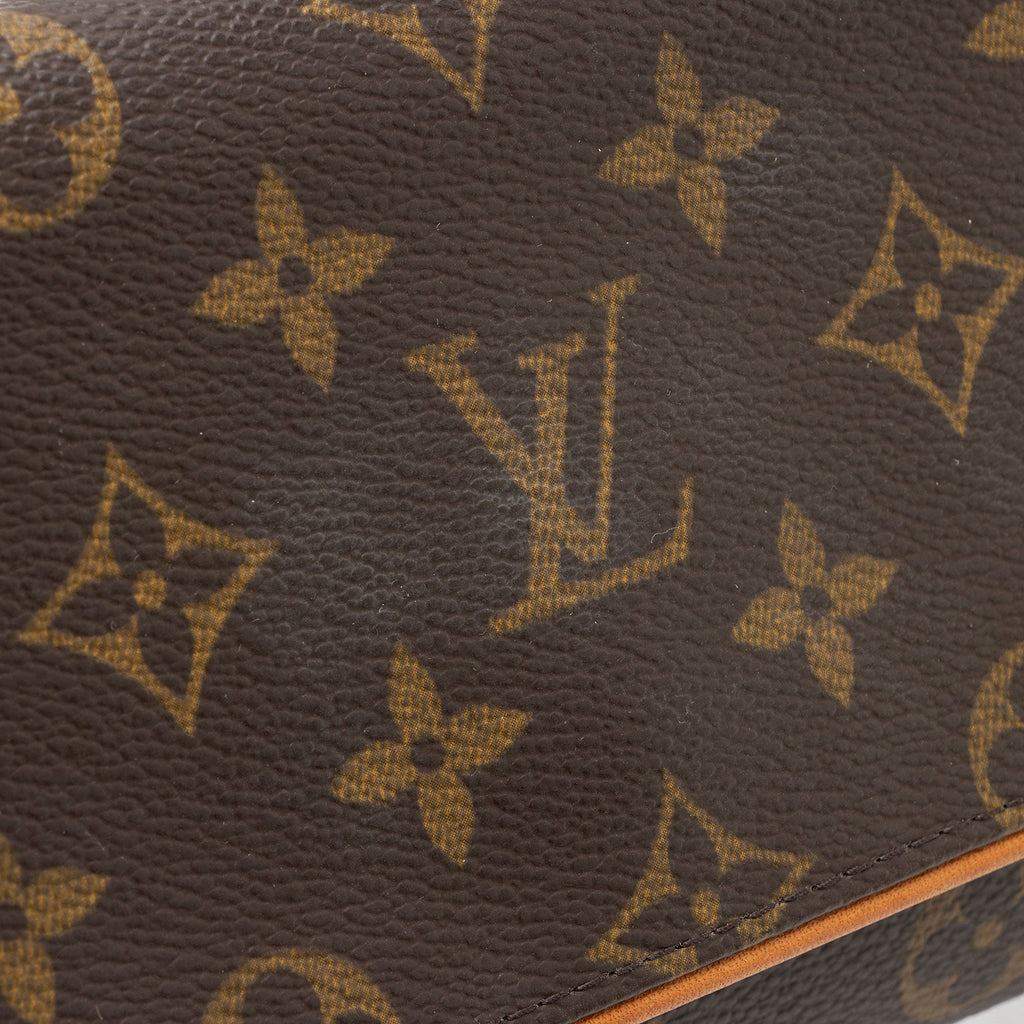 Louis Vuitton Vintage Monogram Canvas Pochette Twin GM Shoulder Bag
