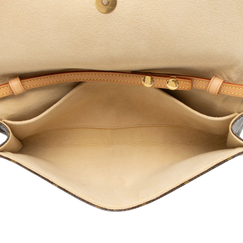Louis Vuitton Vintage Monogram Canvas Pochette Twin GM Shoulder Bag