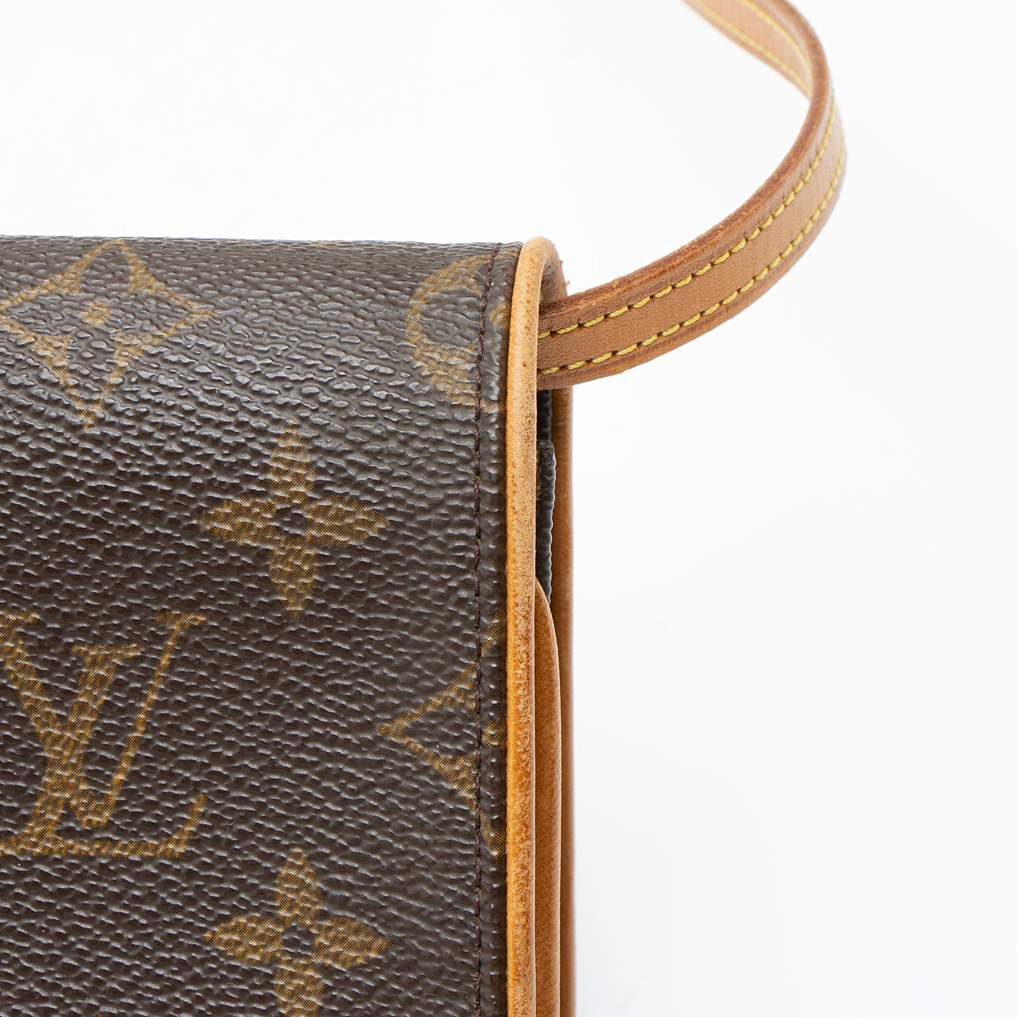 Louis Vuitton Vintage Monogram Canvas Pochette Twin GM Shoulder Bag
