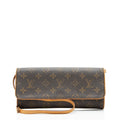 Louis Vuitton Vintage Monogram Canvas Pochette Twin GM Shoulder Bag
