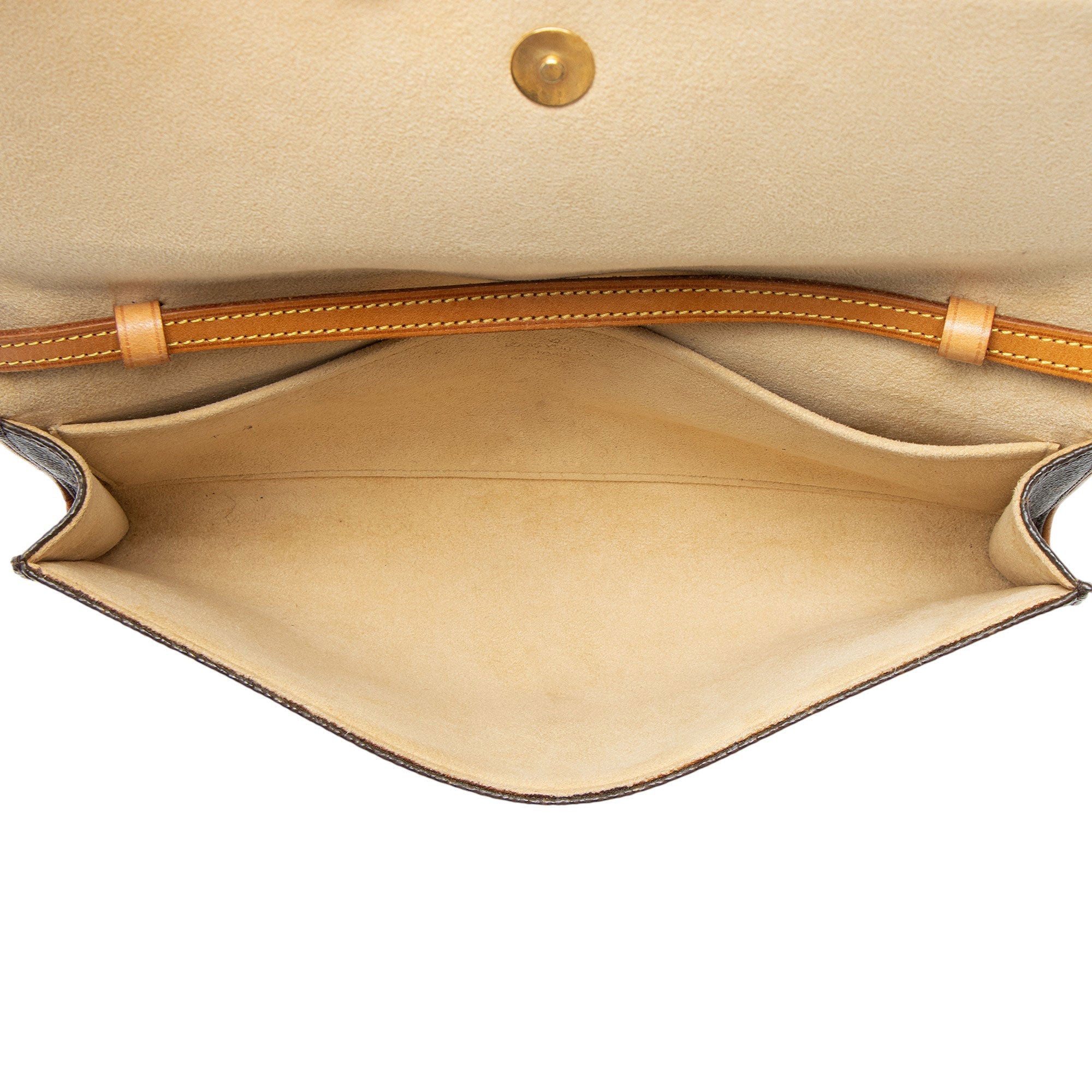 Louis Vuitton Vintage Monogram Canvas Pochette Twin GM Shoulder Bag