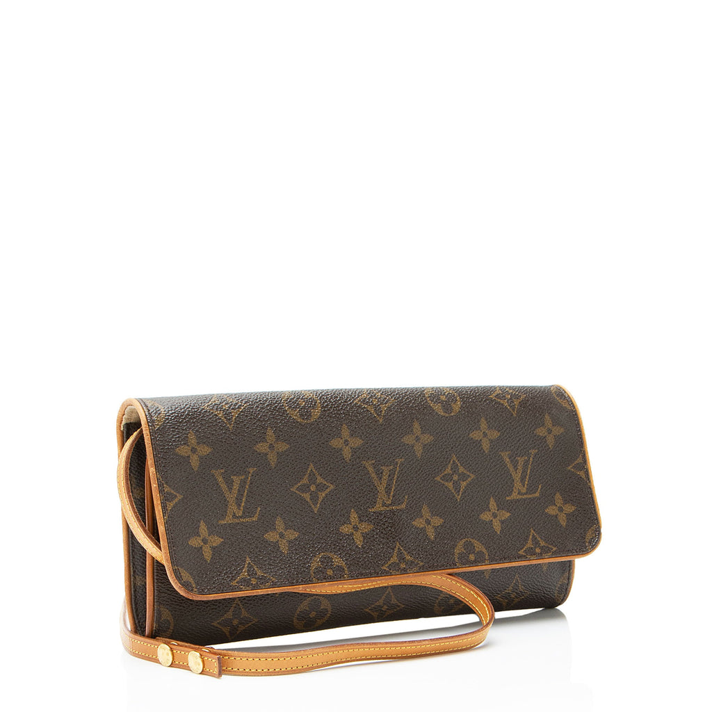 Louis Vuitton Vintage Monogram Canvas Pochette Twin GM Shoulder Bag