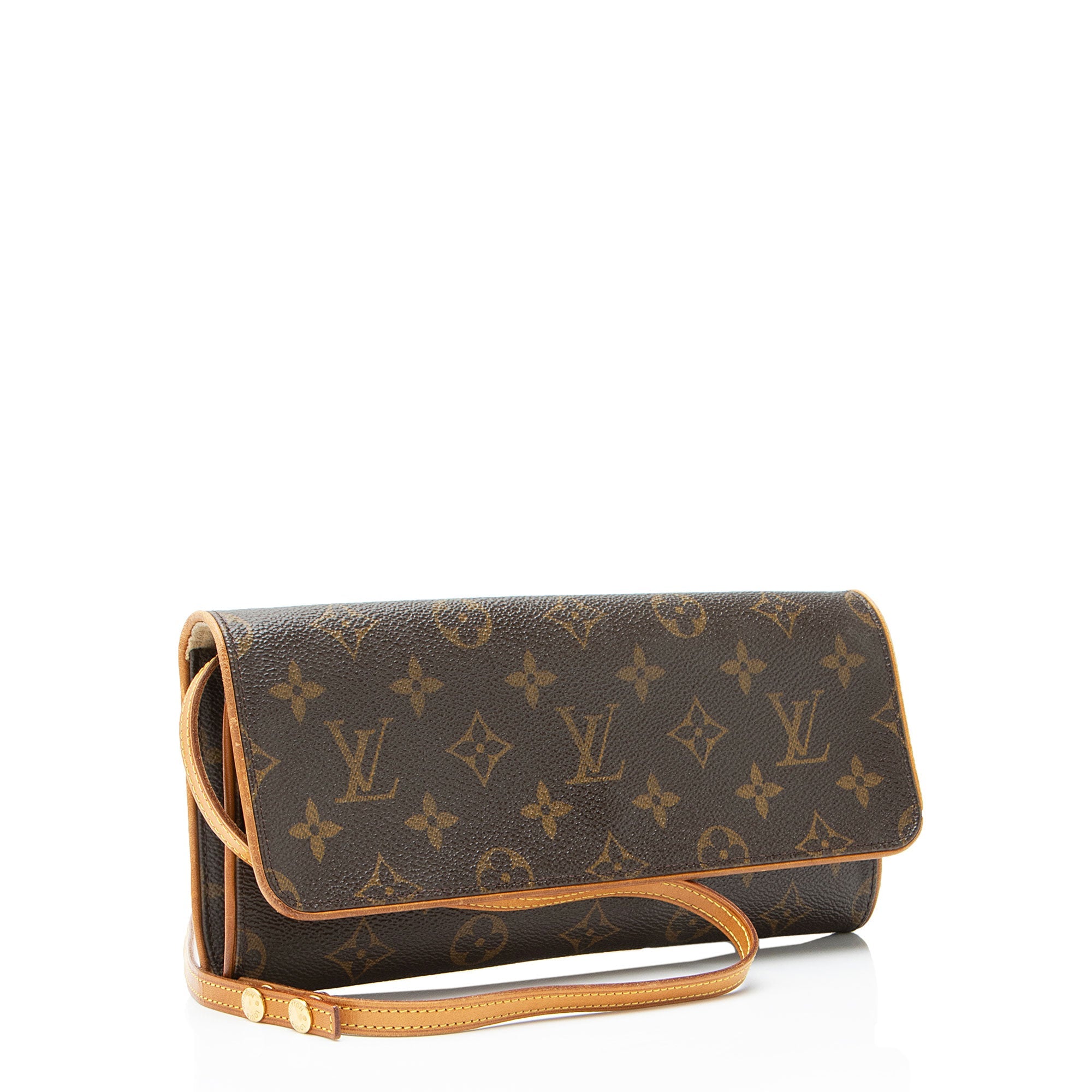 Louis Vuitton Vintage Monogram Canvas Pochette Twin GM Shoulder Bag