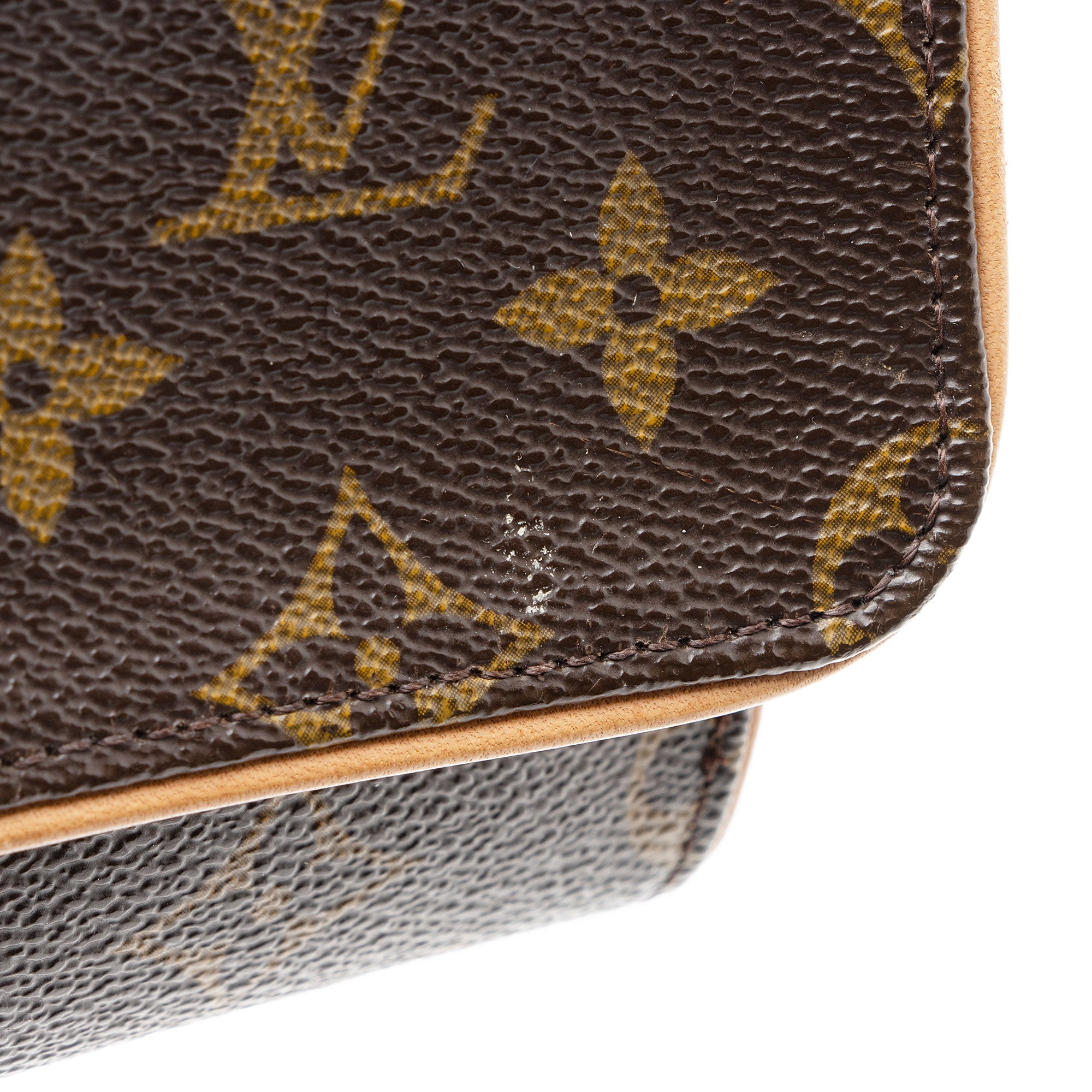 Louis Vuitton Vintage Monogram Canvas Pochette Twin GM Shoulder Bag