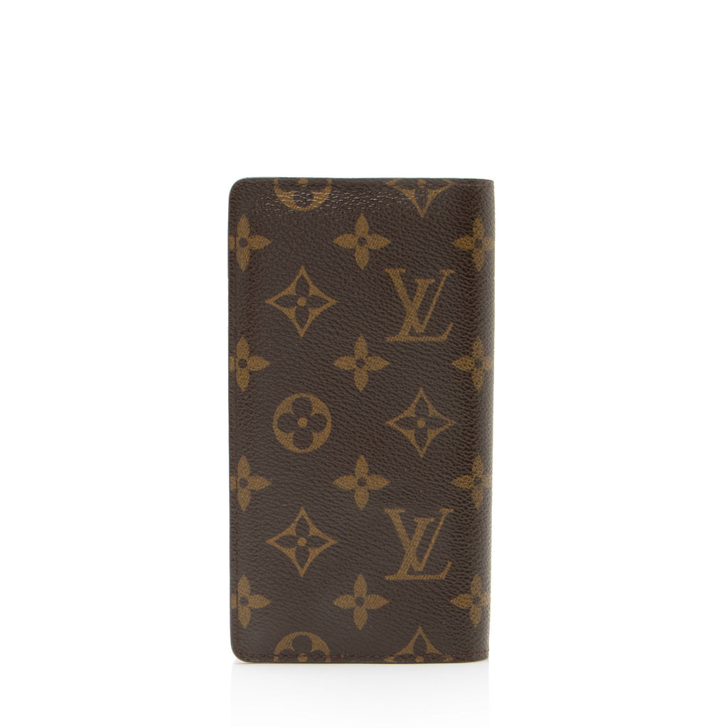 Louis Vuitton Vintage Monogram Canvas Pocket Agenda Checkbook Cover