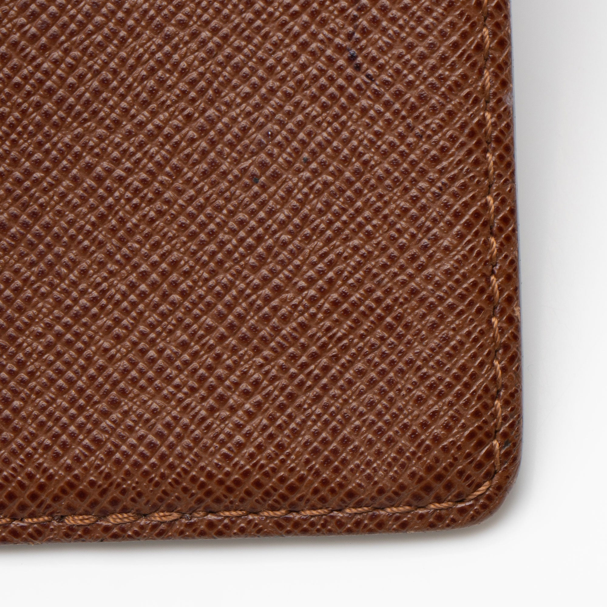 Louis Vuitton Vintage Monogram Canvas Pocket Agenda Checkbook Cover