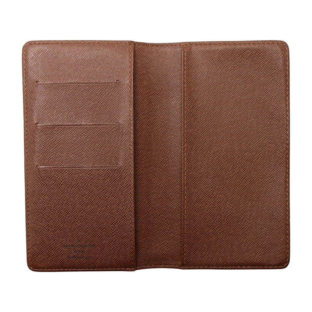 Louis Vuitton Vintage Monogram Canvas Pocket Agenda Checkbook Cover