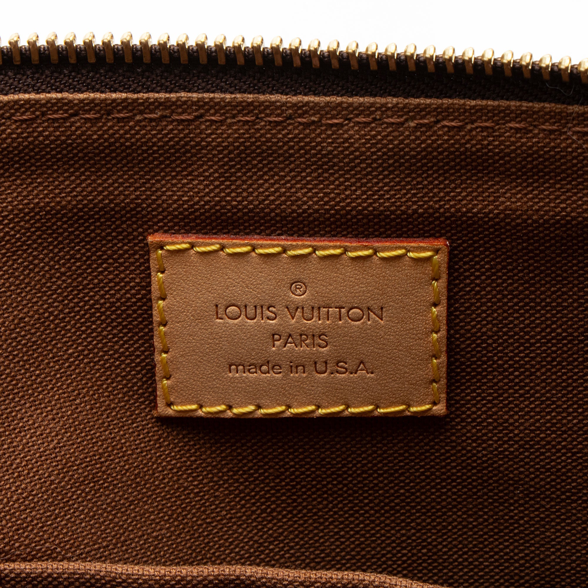 Louis Vuitton Vintage Monogram Canvas Popincourt Haute Shoulder Bag