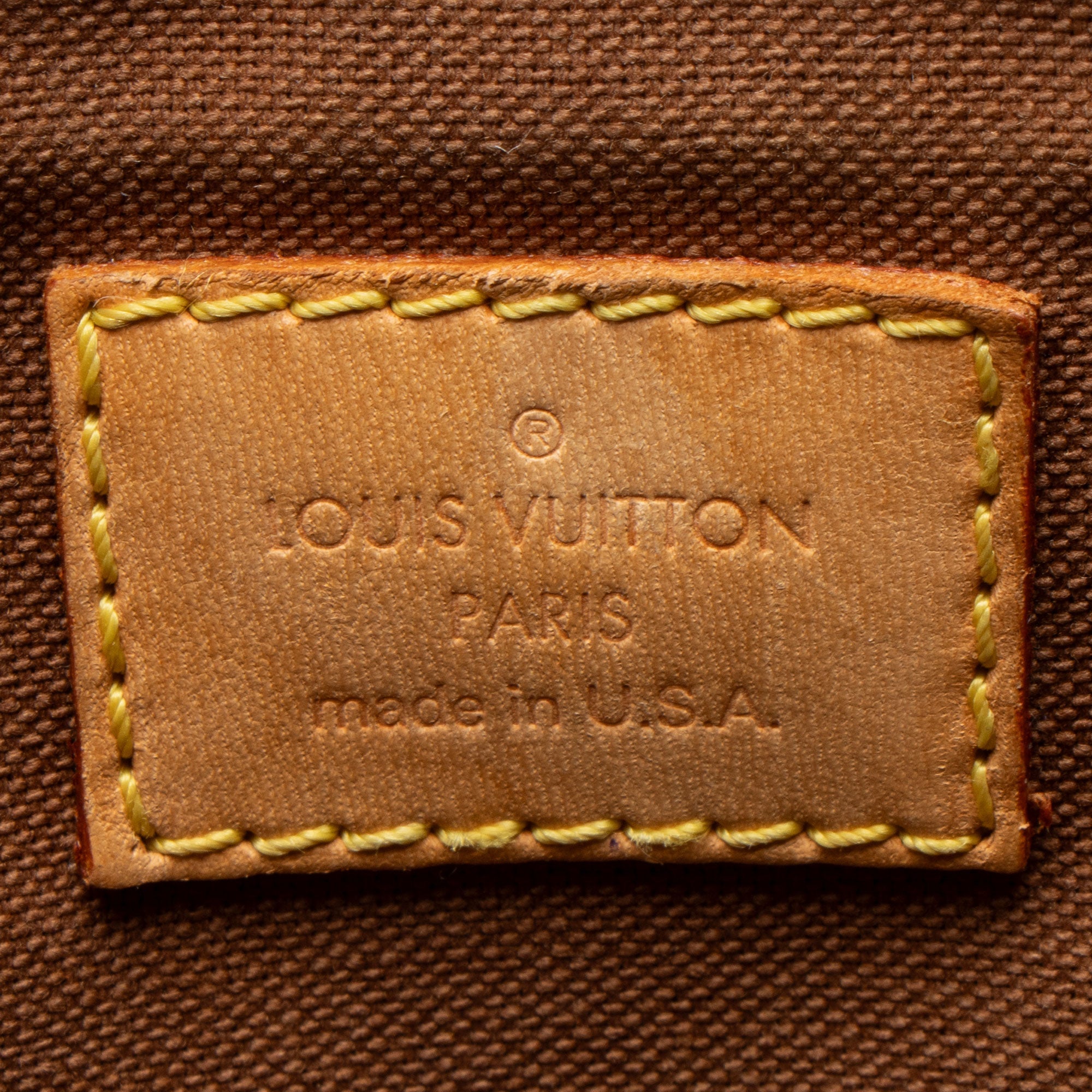 Louis Vuitton Vintage Monogram Canvas Popincourt Haute Shoulder Bag