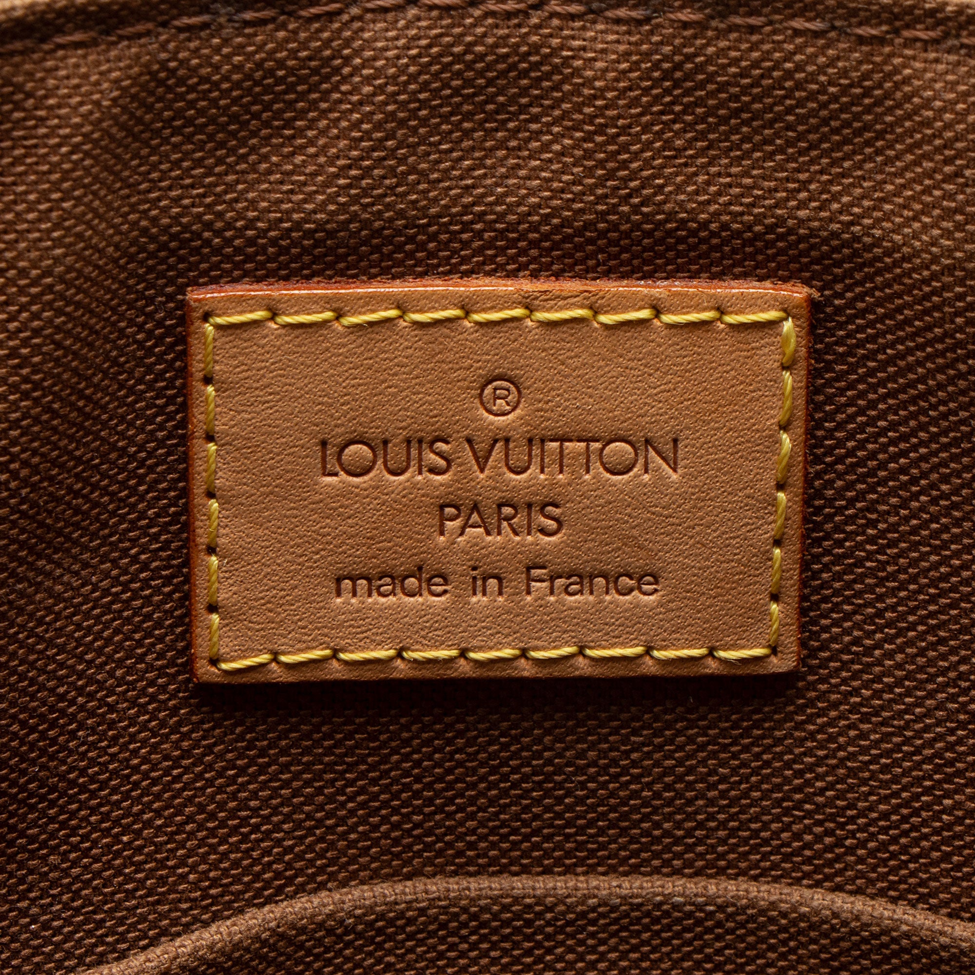 Louis Vuitton Vintage Monogram Canvas Popincourt Haute Shoulder Bag