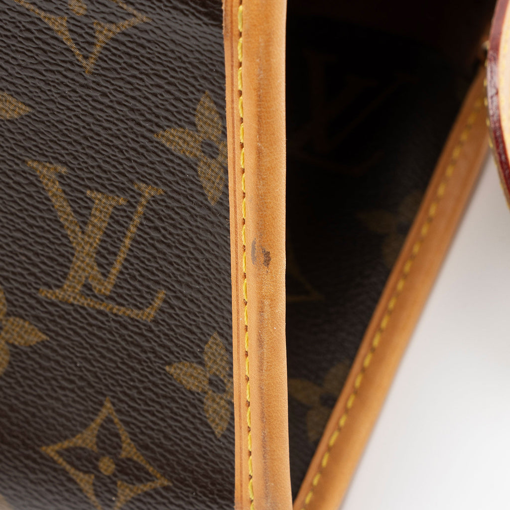 Louis Vuitton Vintage Monogram Canvas Popincourt Satchel