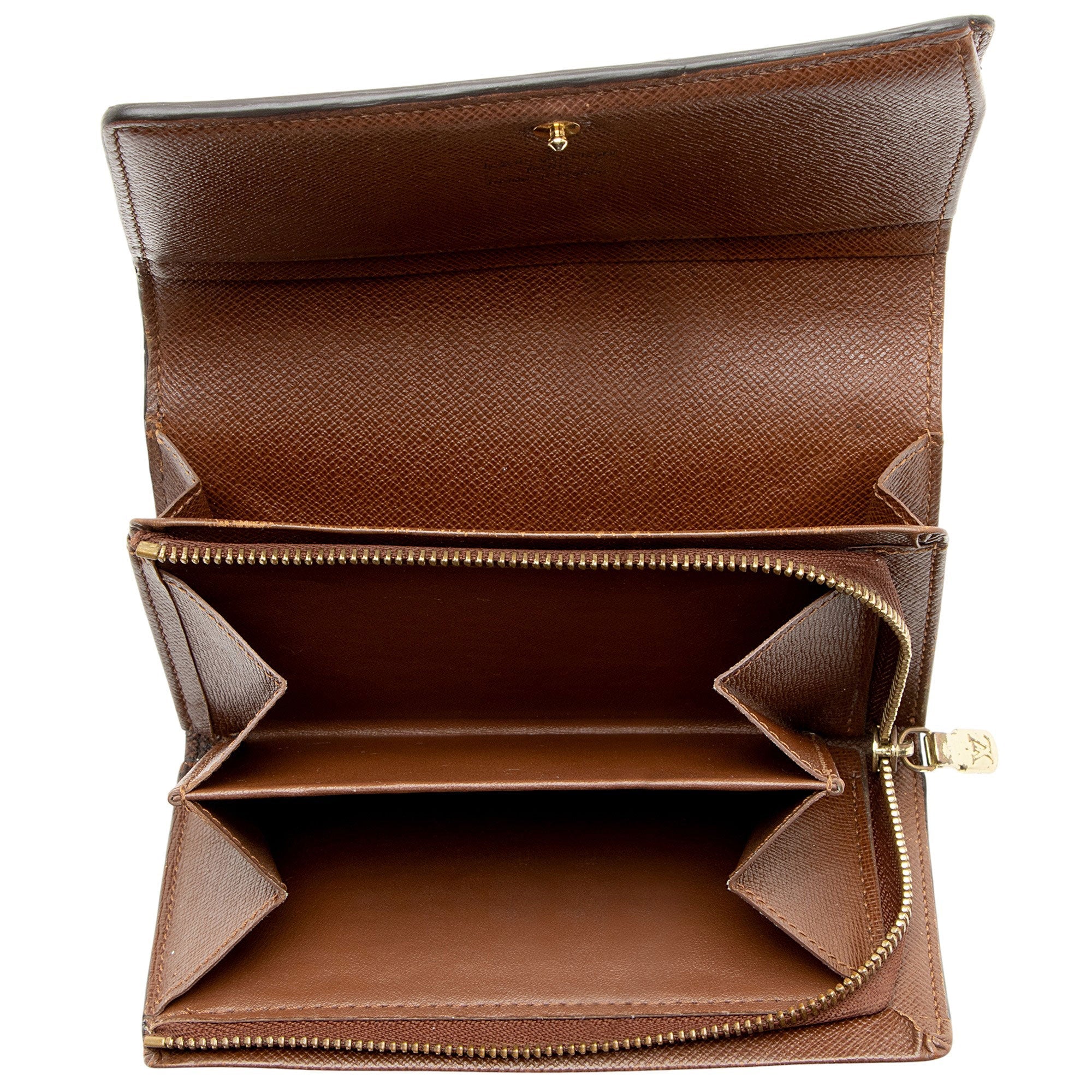 Louis Vuitton Vintage Monogram Canvas Porte Monnaie Tresor Wallet