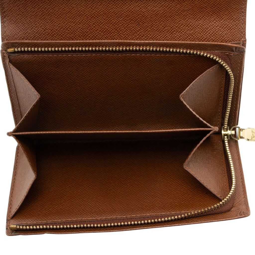 Louis Vuitton Vintage Monogram Canvas Porte Monnaie Tresor Wallet