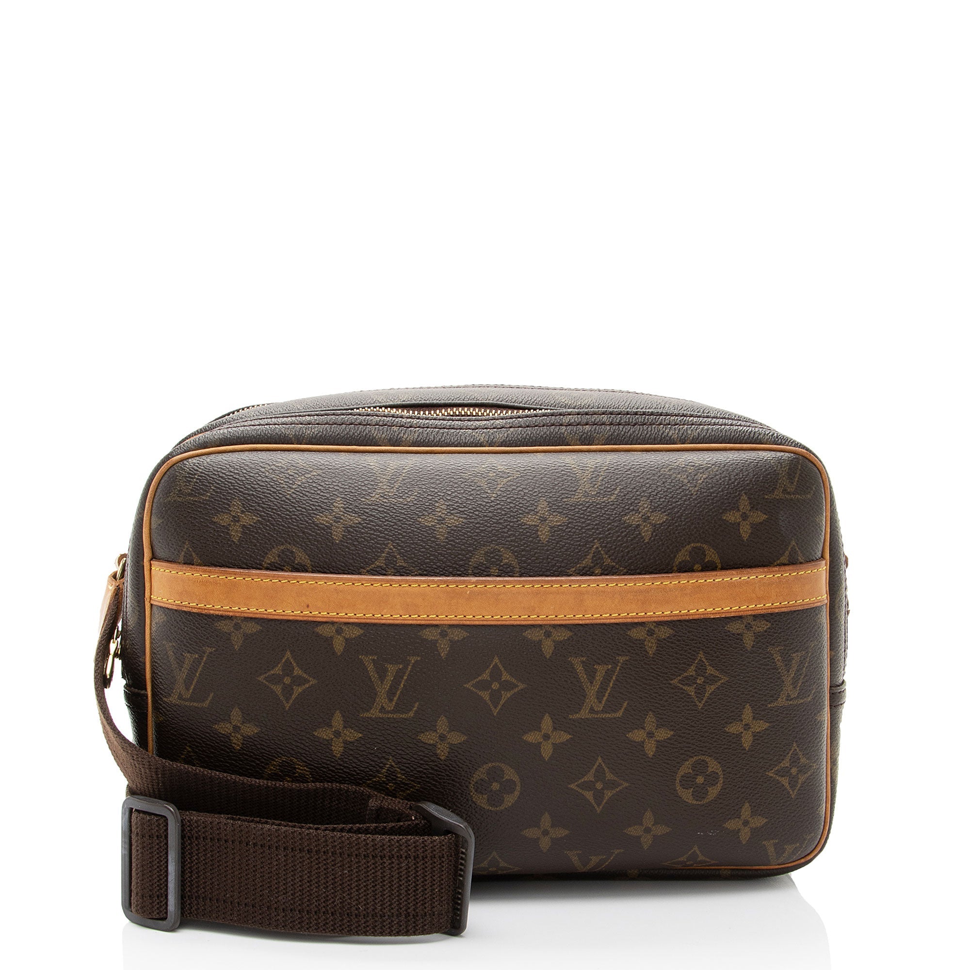 Louis Vuitton Vintage Monogram Canvas Reporter PM Messenger (SHF-Oa30do)