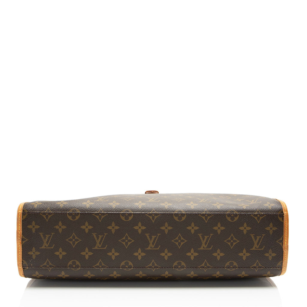 Louis Vuitton Vintage Monogram Canvas Rivoli Briefcase (SHF-KiNOlo)