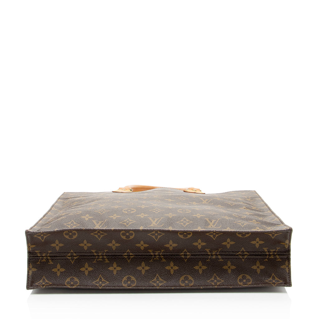 Louis Vuitton Vintage Monogram Canvas Sac Plat Tote