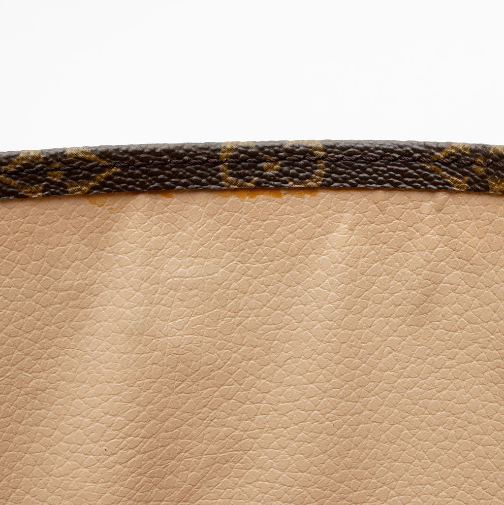 Louis Vuitton Vintage Monogram Canvas Sac Plat Tote