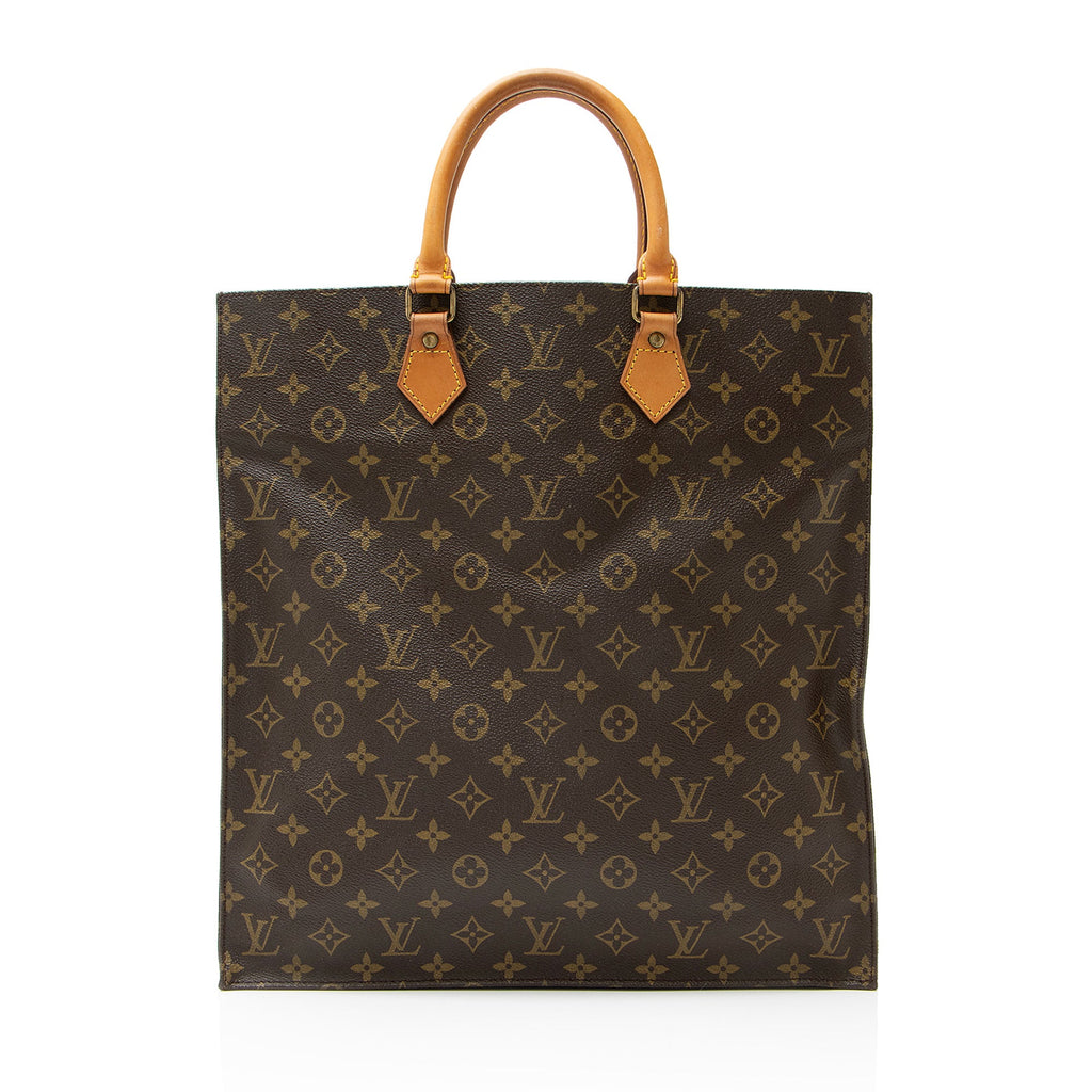 Louis Vuitton Vintage Monogram Canvas Sac Plat Tote