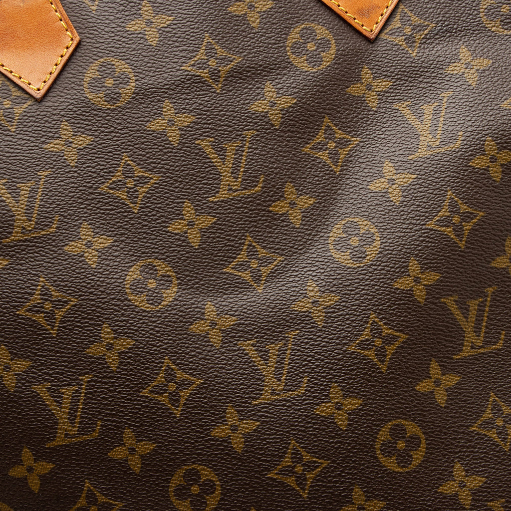 Louis Vuitton Vintage Monogram Canvas Sac Plat Tote