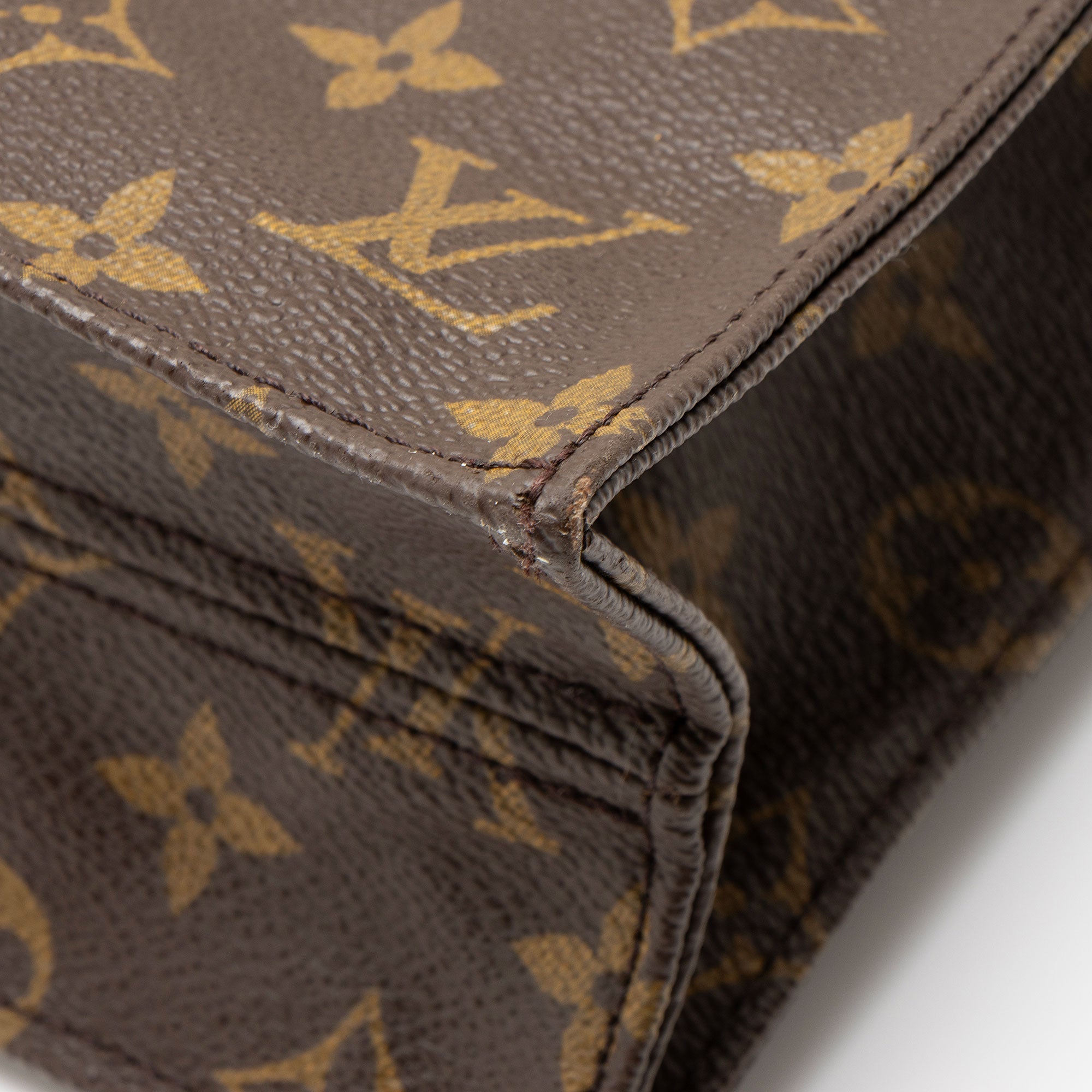 Louis Vuitton Vintage Monogram Canvas Sac Plat Tote
