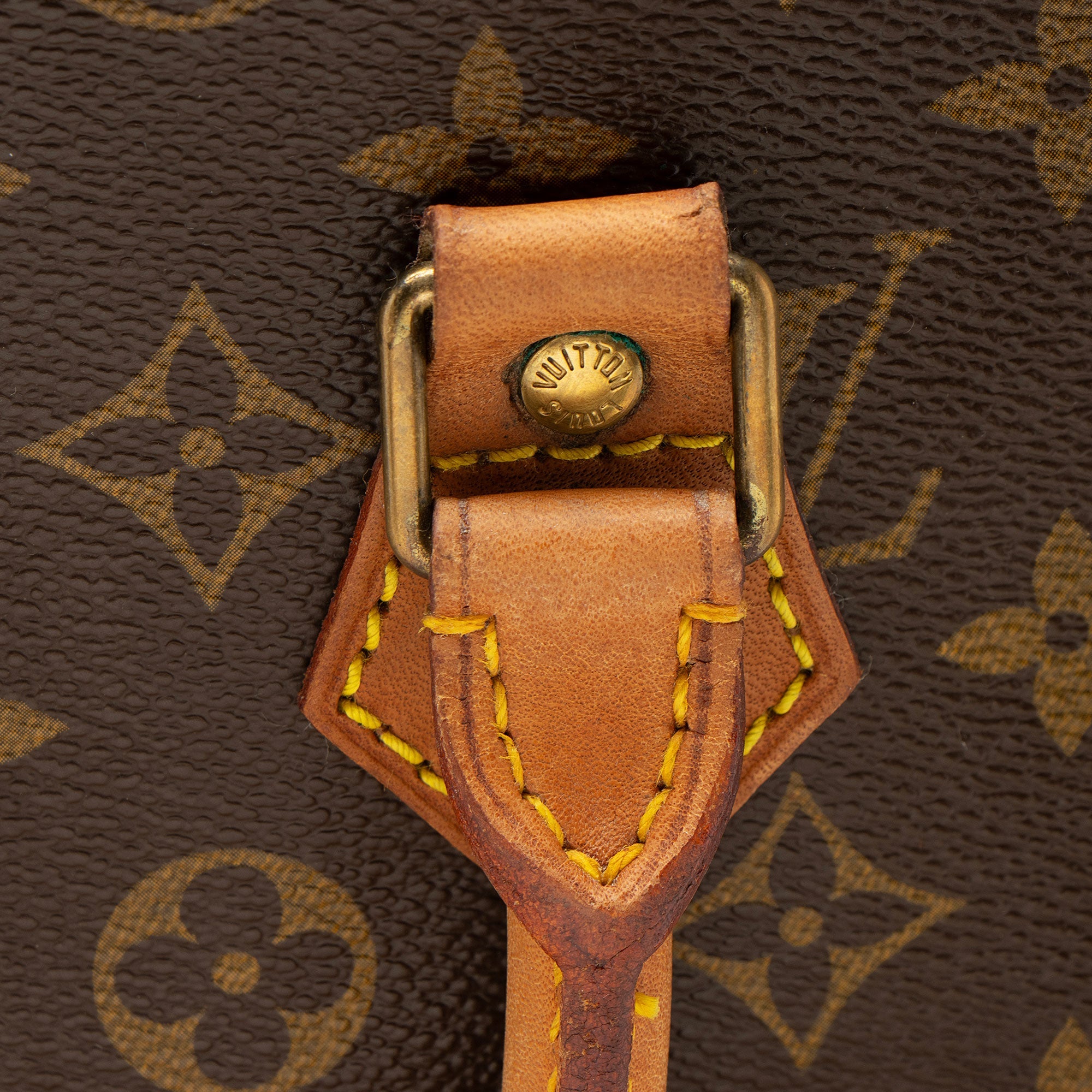 Louis Vuitton Vintage Monogram Canvas Sac Plat Tote