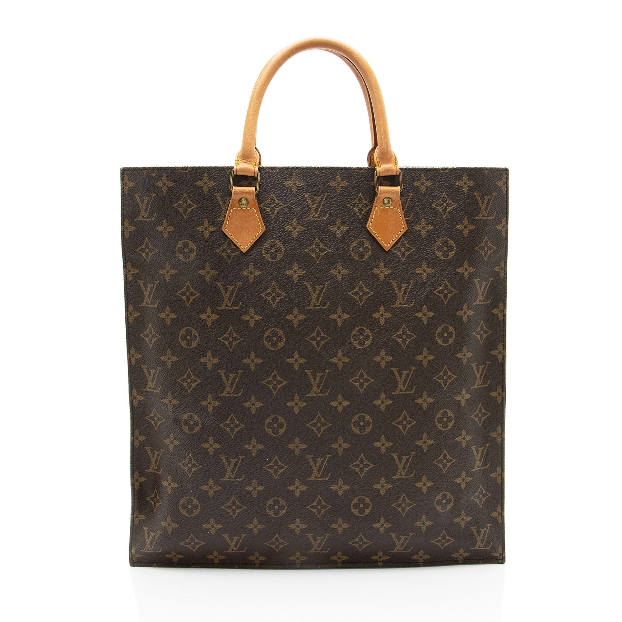 Louis Vuitton Vintage Monogram Canvas Sac Plat Tote