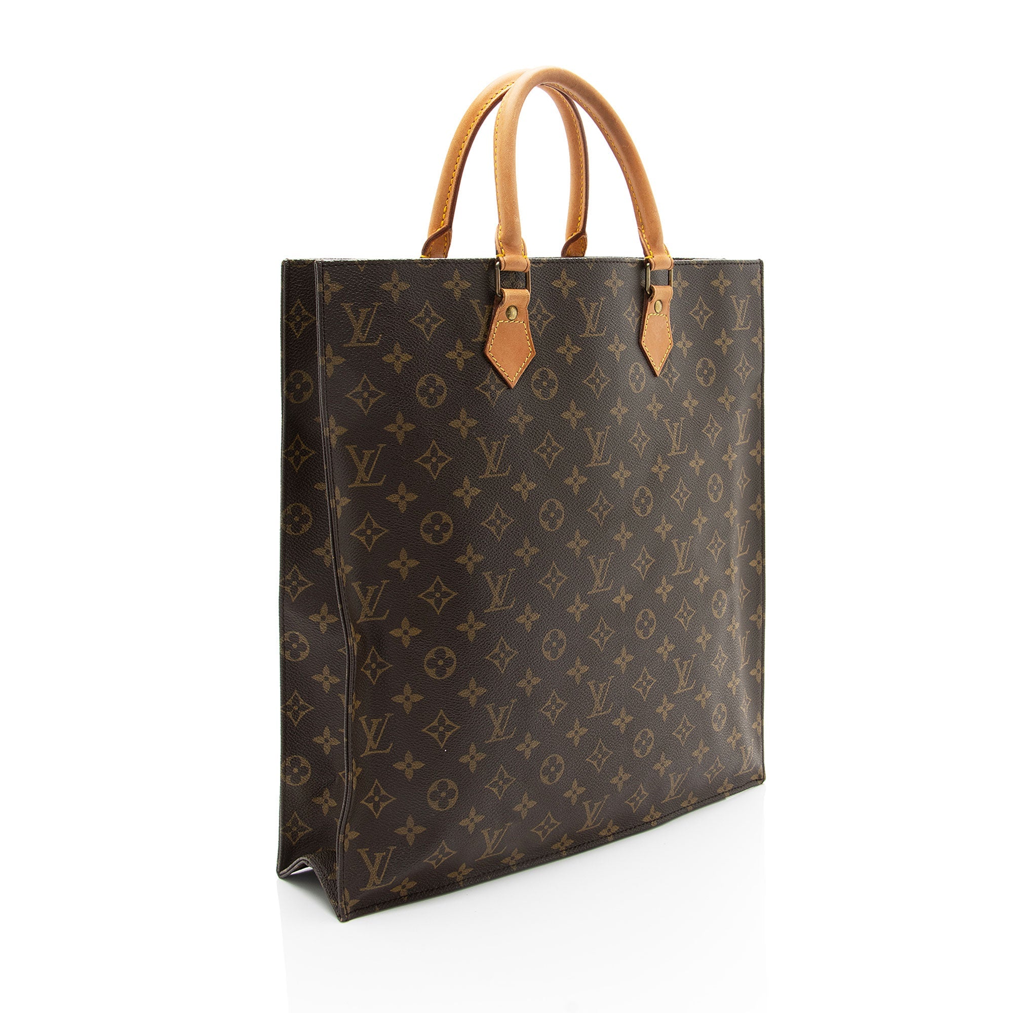 Louis Vuitton Vintage Monogram Canvas Sac Plat Tote