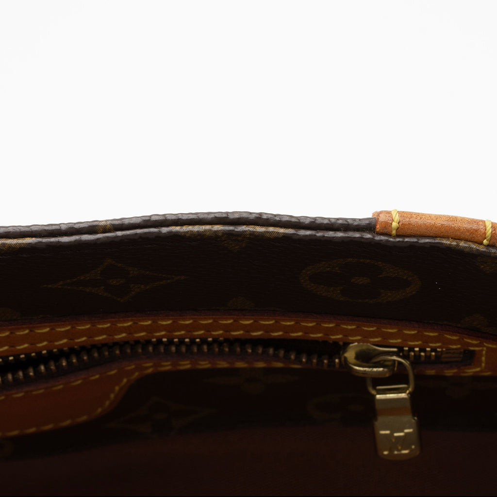 Louis Vuitton Vintage Monogram Canvas Sac Shopping 48 Tote (SHF-JstH3X)