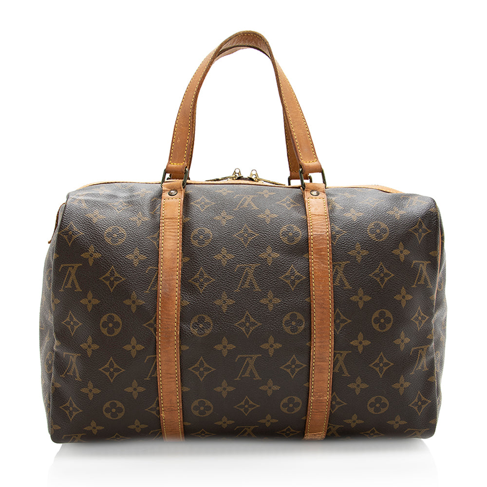 Louis Vuitton Vintage Monogram Canvas Sac Souple 35 Duffle Bag - FINAL SALE (SHF-19524)