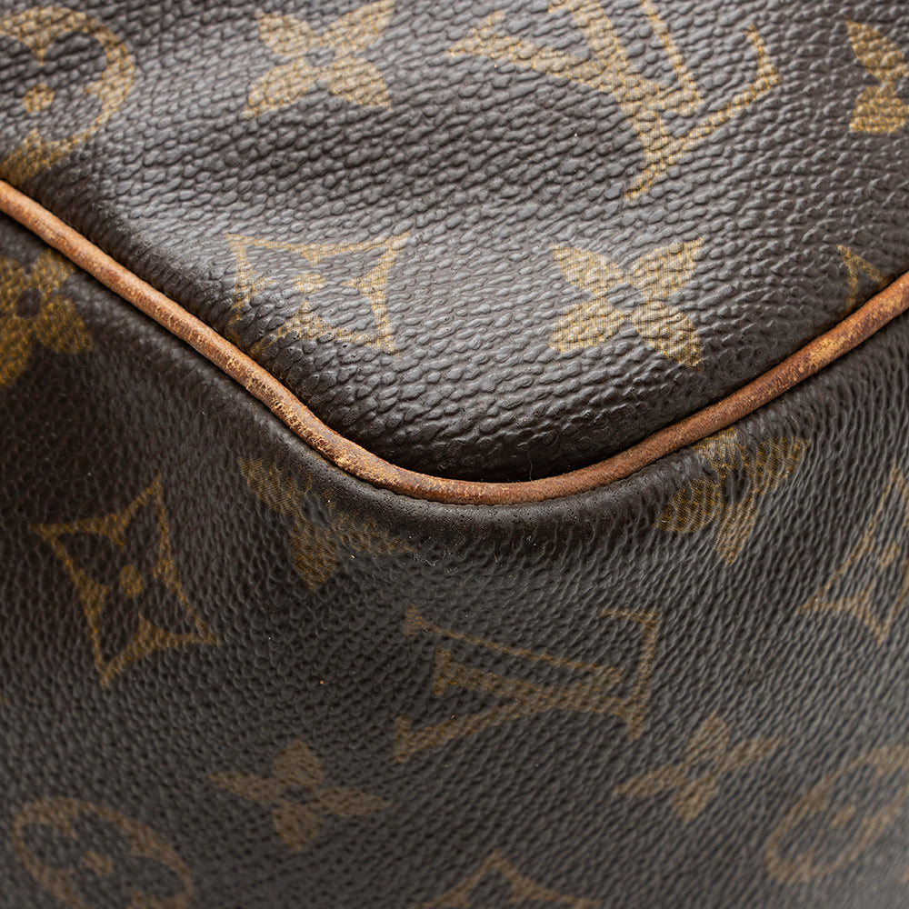 Louis Vuitton Vintage Monogram Canvas Sac Souple 35 Duffle Bag - FINAL SALE (SHF-19524)