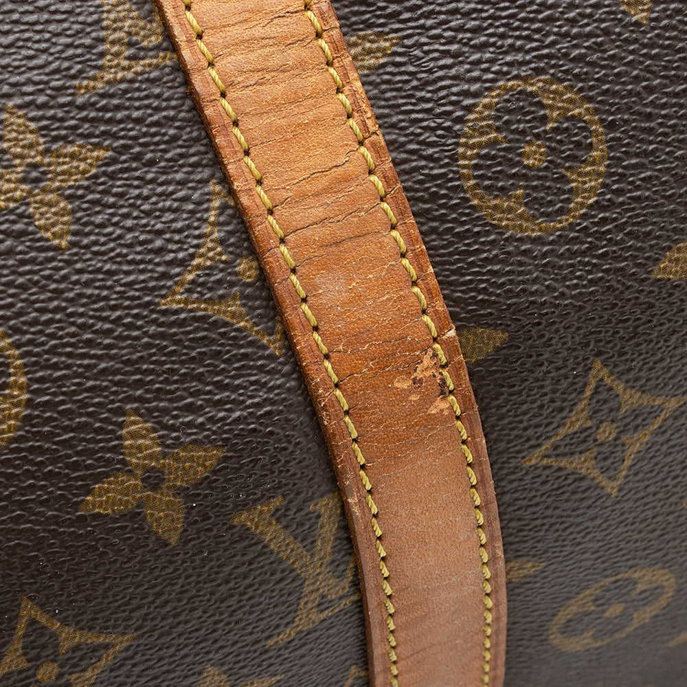 Louis Vuitton Vintage Monogram Canvas Sac Souple 35 Duffle Bag - FINAL SALE (SHF-19524)