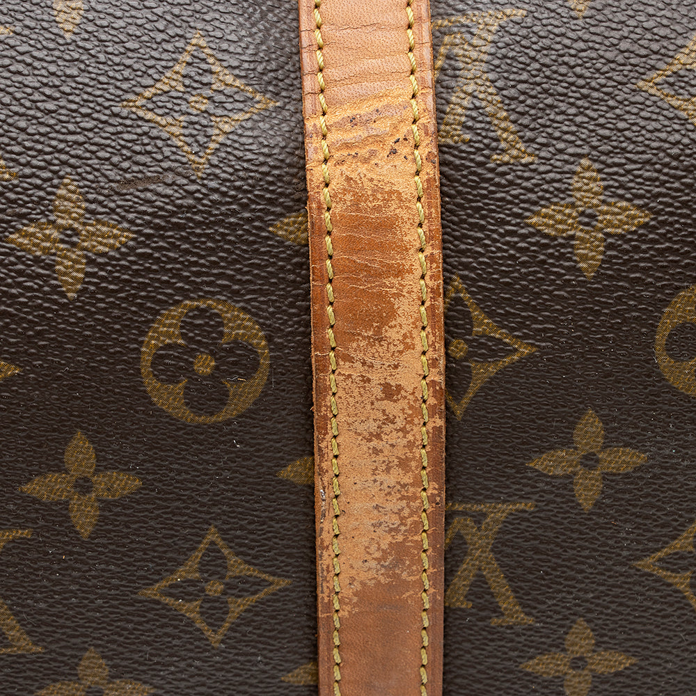Louis Vuitton Vintage Monogram Canvas Sac Souple 35 Duffle Bag - FINAL SALE (SHF-19524)