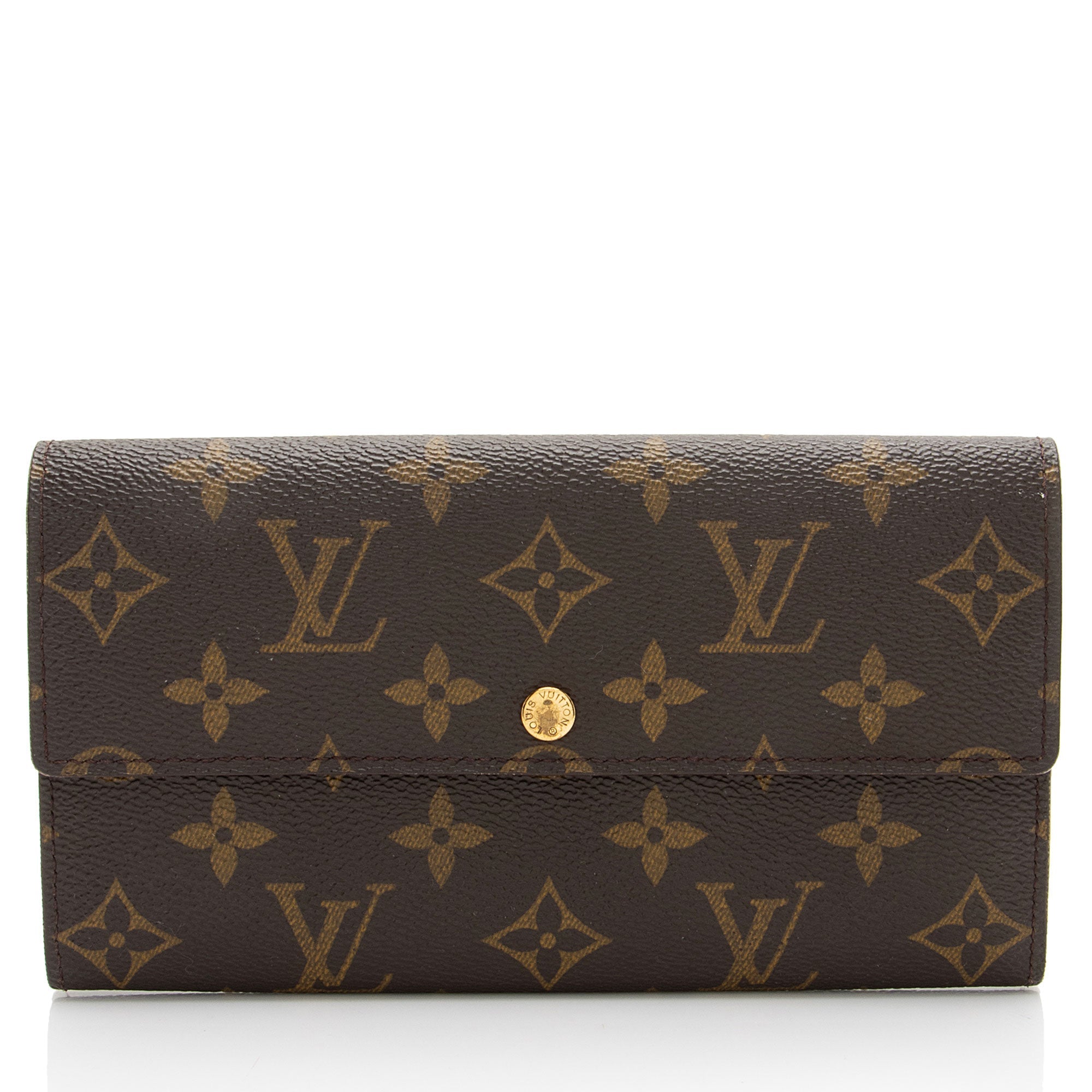 Louis Vuitton Vintage Monogram Canvas Sarah Wallet