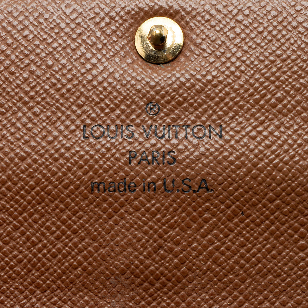 Louis Vuitton Monogram Canvas Sarah Wallet