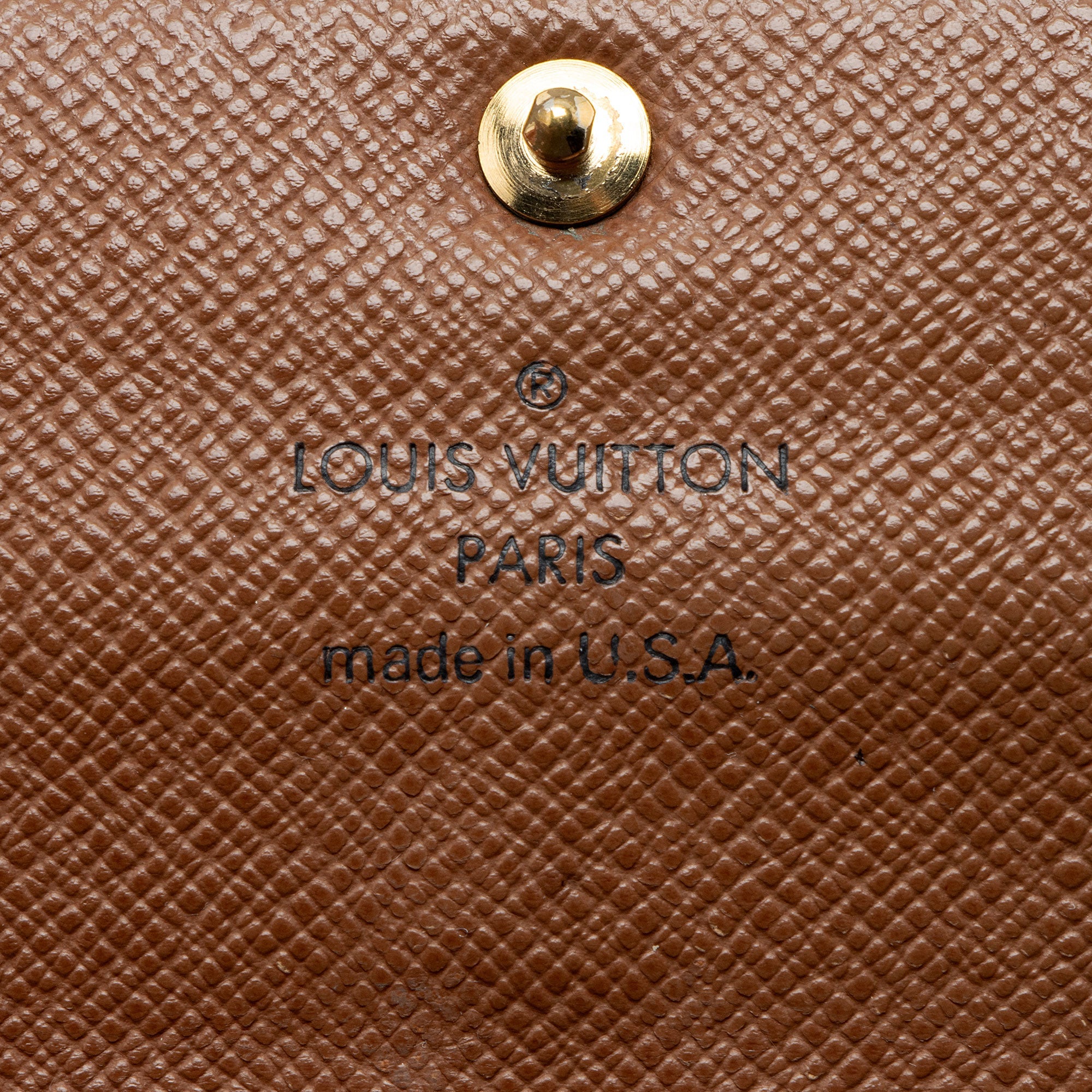 Louis Vuitton Monogram Canvas Sarah Wallet
