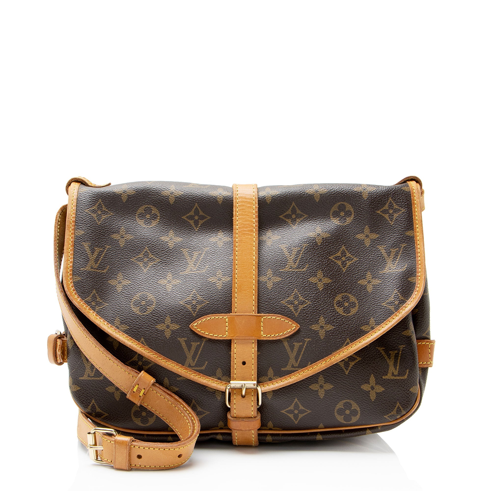 Louis Vuitton Vintage Monogram Canvas Saumur 30 Messenger