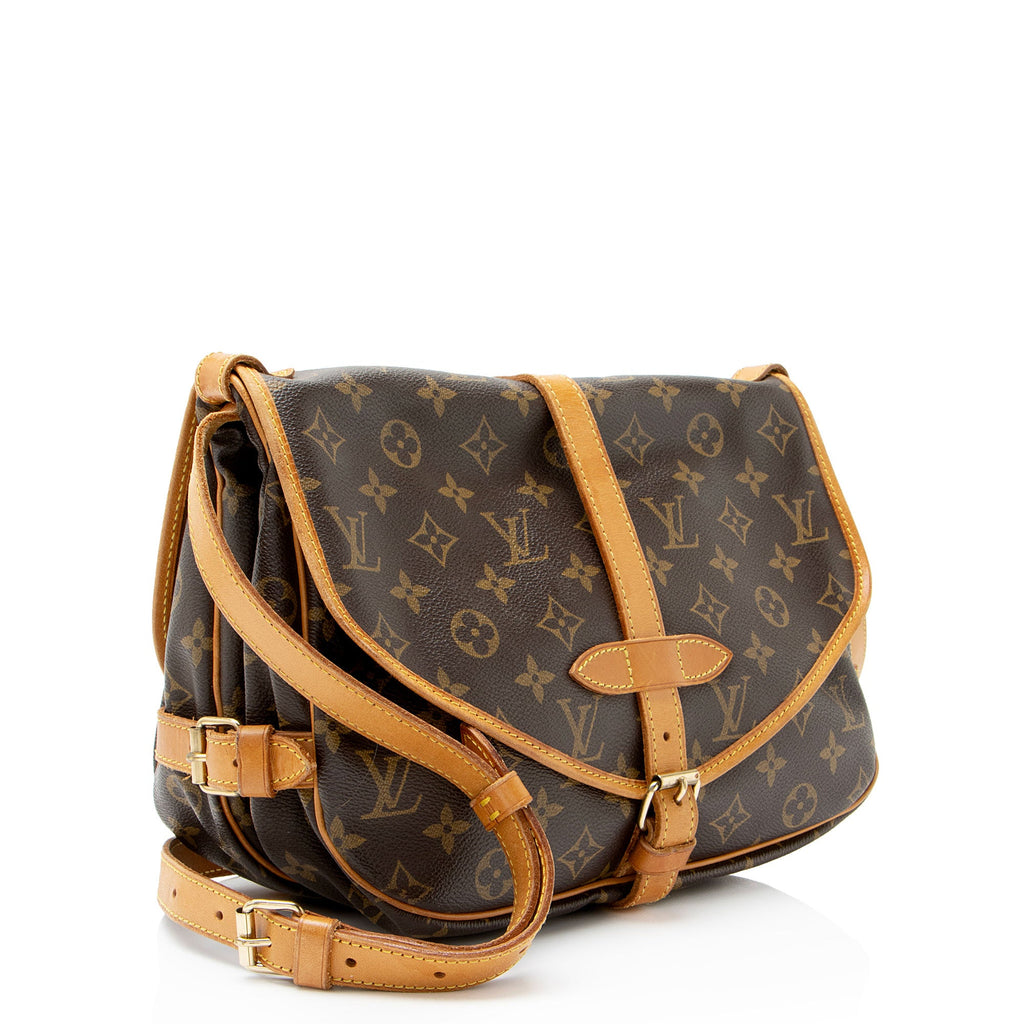 Louis Vuitton Vintage Monogram Canvas Saumur 30 Messenger