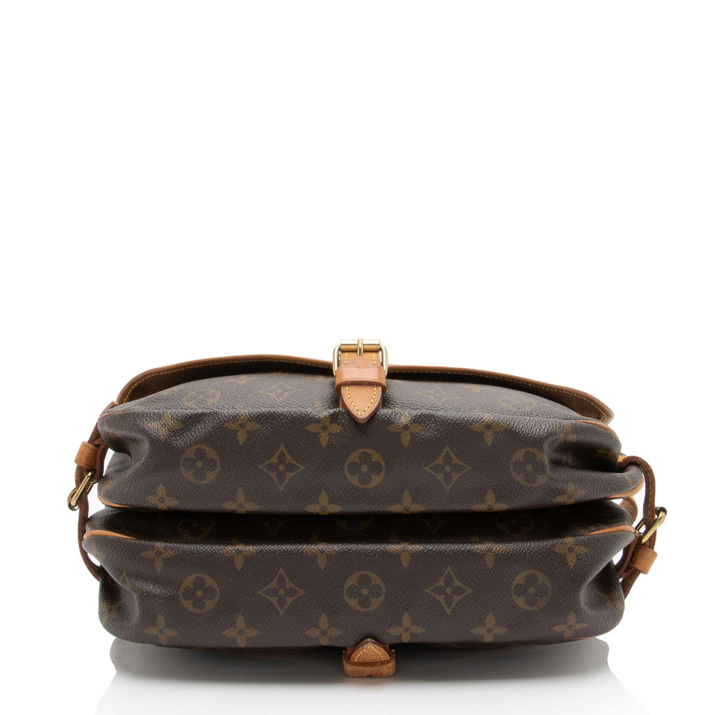 Louis Vuitton Vintage Monogram Canvas Saumur 30 Messenger