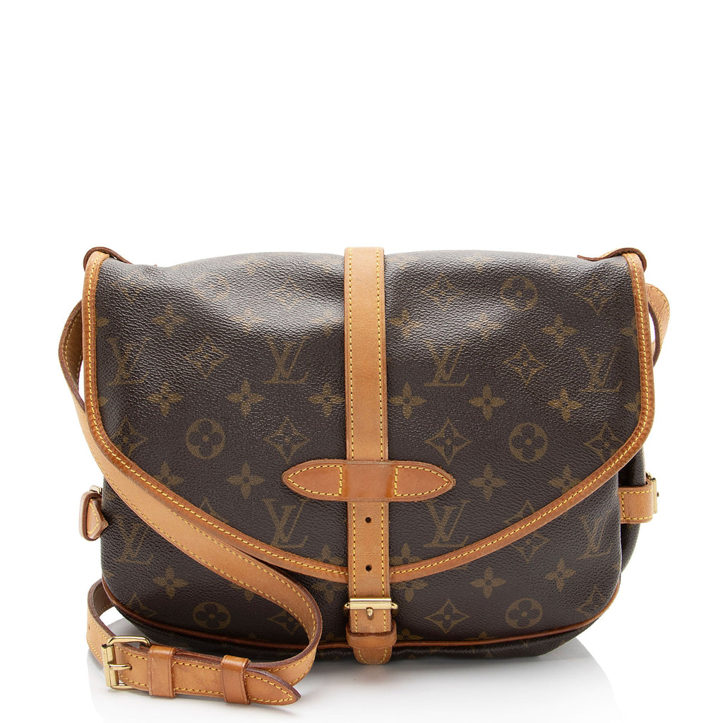Louis Vuitton Vintage Monogram Canvas Saumur 30 Messenger