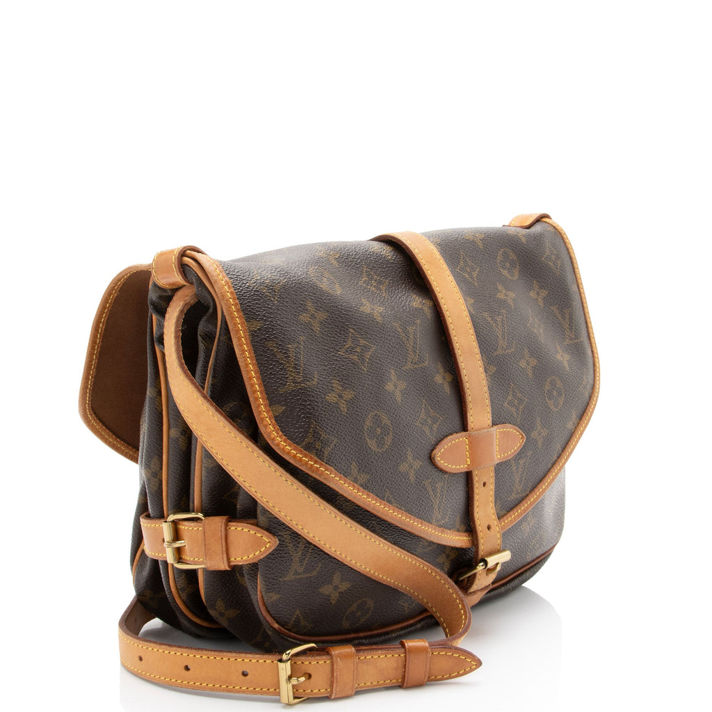 Louis Vuitton Vintage Monogram Canvas Saumur 30 Messenger